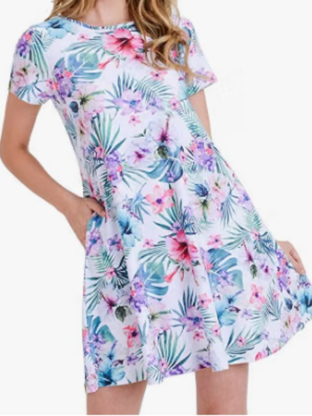 Womens floral dress